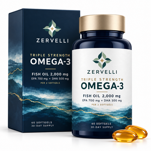 Zervelli Triple Strength Omega-3