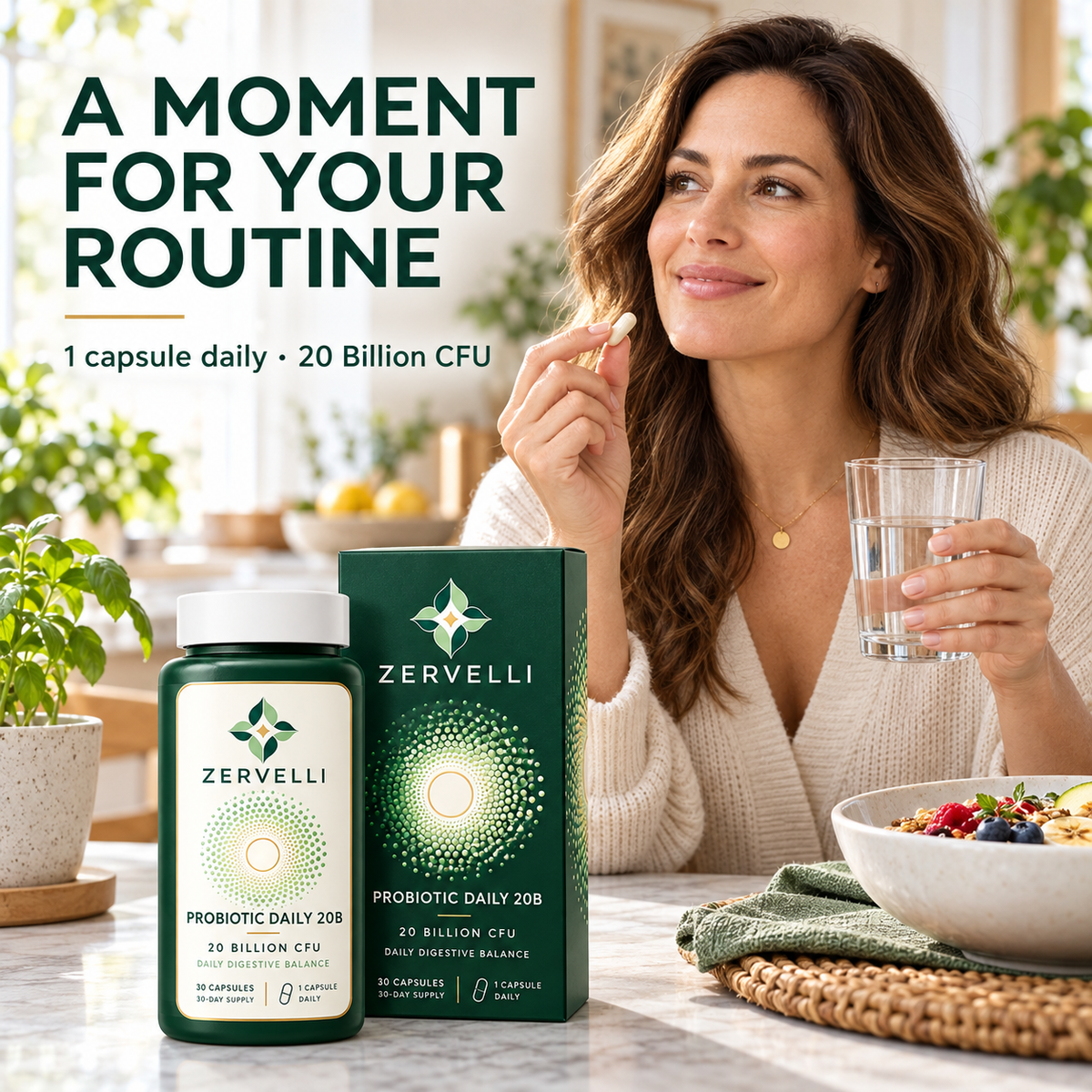 Zervelli Probiotic Daily 20B