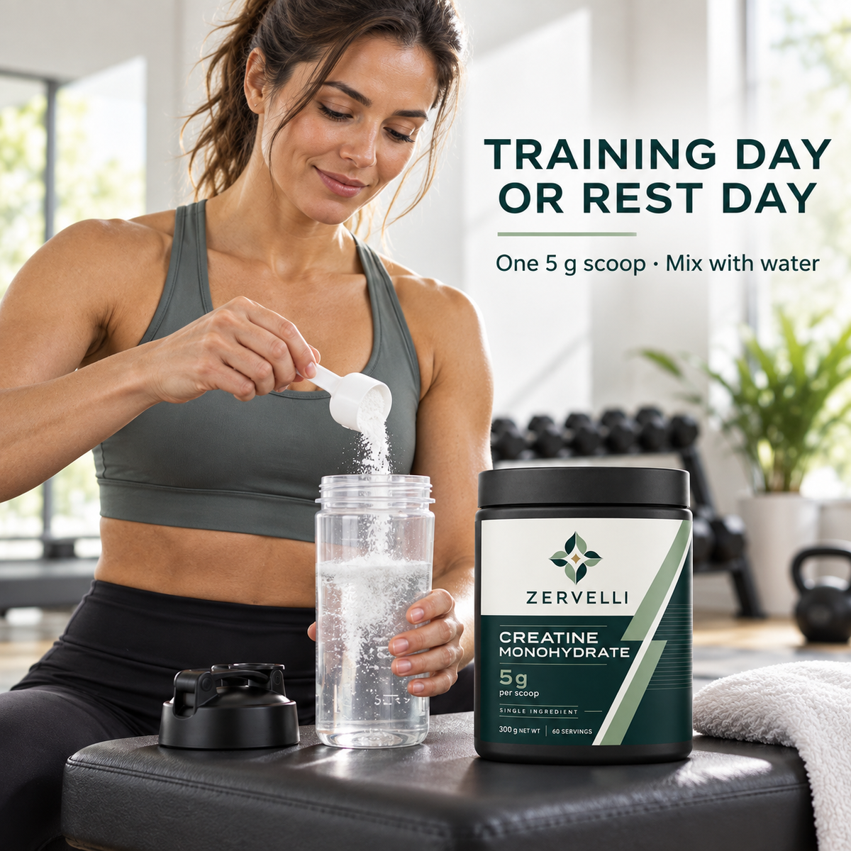 Zervelli Creatine Monohydrate 5G