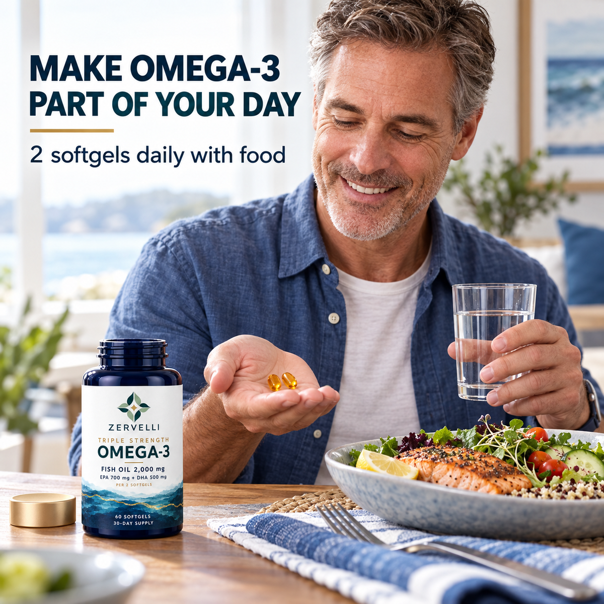 Zervelli Triple Strength Omega-3