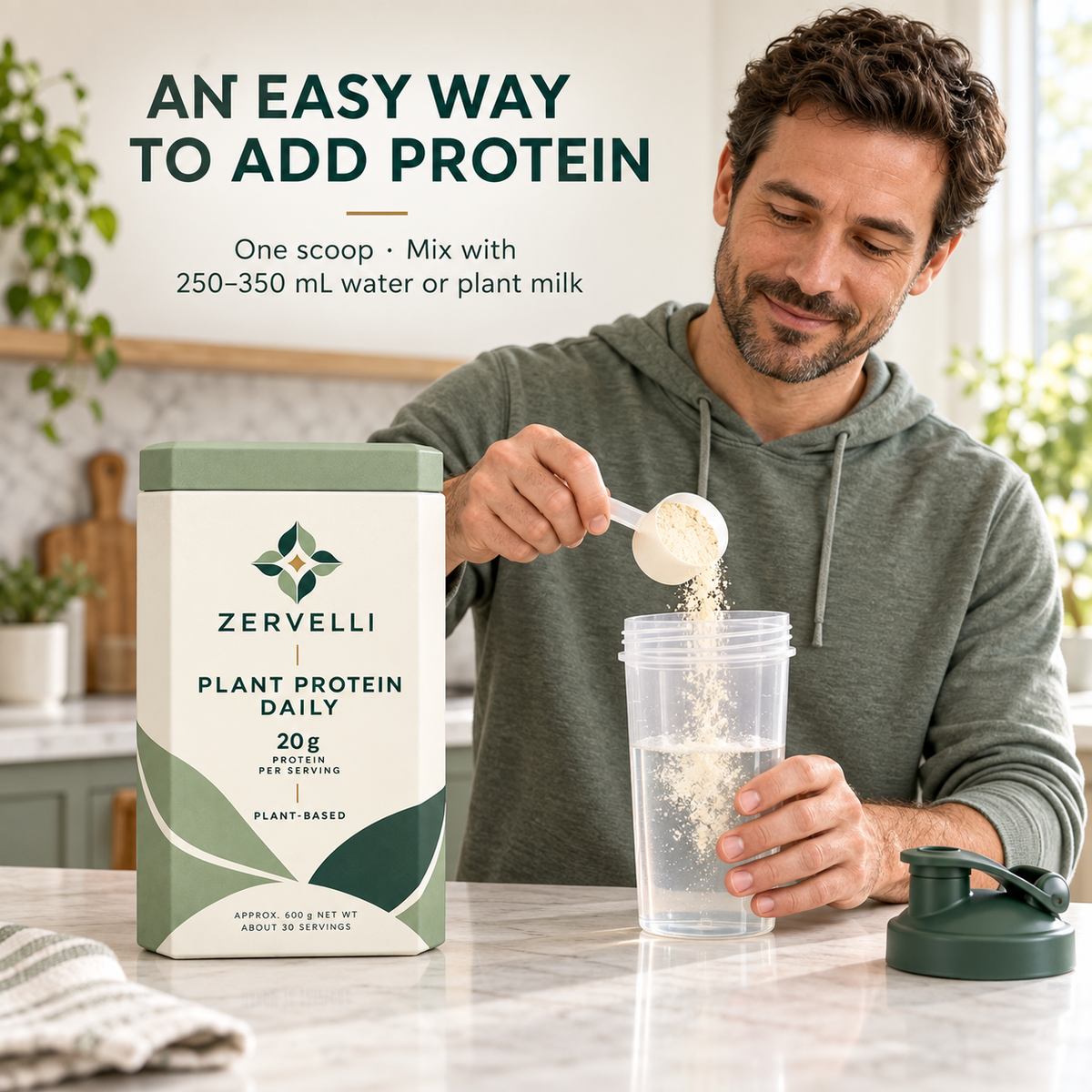Zervelli Plant Protein Daily