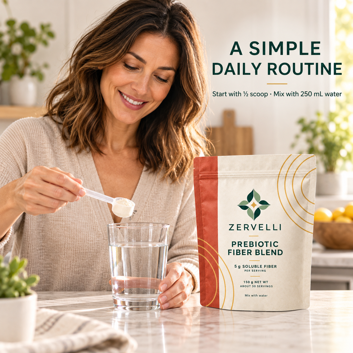 Zervelli Prebiotic Fiber Blend