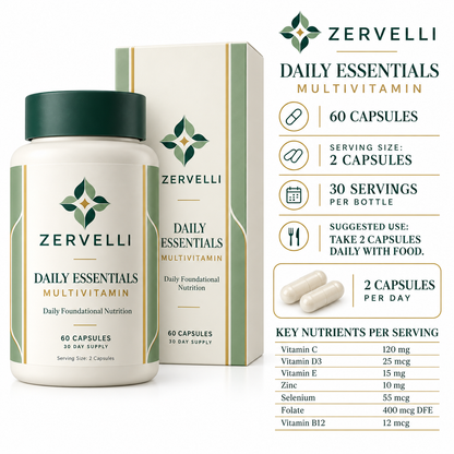 Zervelli Daily Essentials Multivitamin