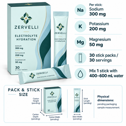 Zervelli Electrolyte Hydration
