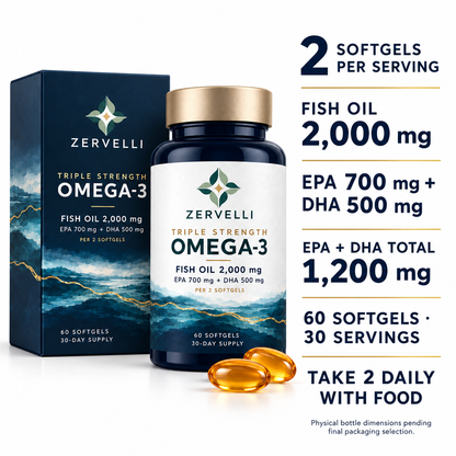 Zervelli Triple Strength Omega-3