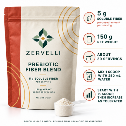 Zervelli Prebiotic Fiber Blend