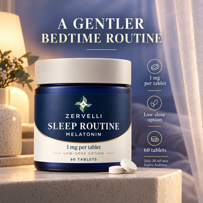 Zervelli Sleep Routine Melatonin