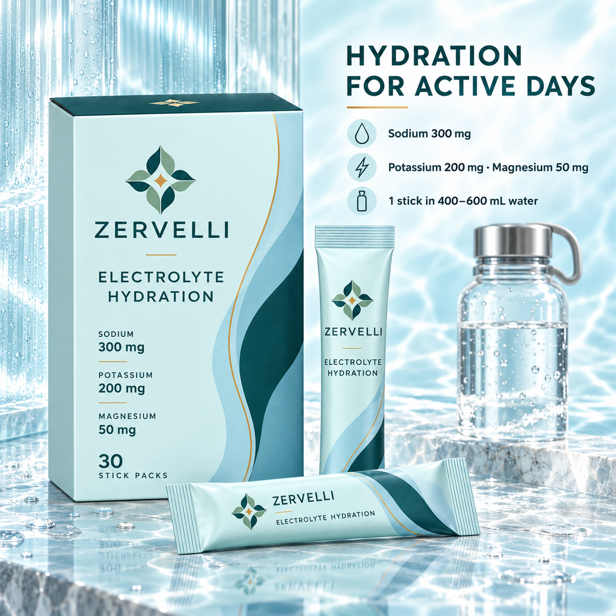 Zervelli Electrolyte Hydration