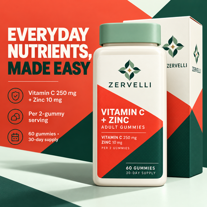 Zervelli Vitamin C + Zinc