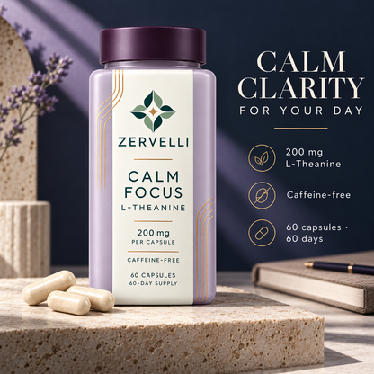 Zervelli Calm Focus L-Theanine